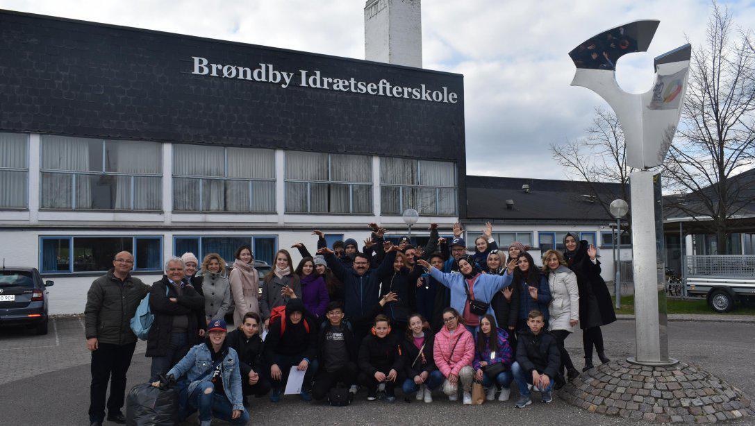 İlçemiz R.S.Y.K Sosyal Bilimler Lisemiz "Erasmus Plus" Projesi Kapsamında Kopenhagta