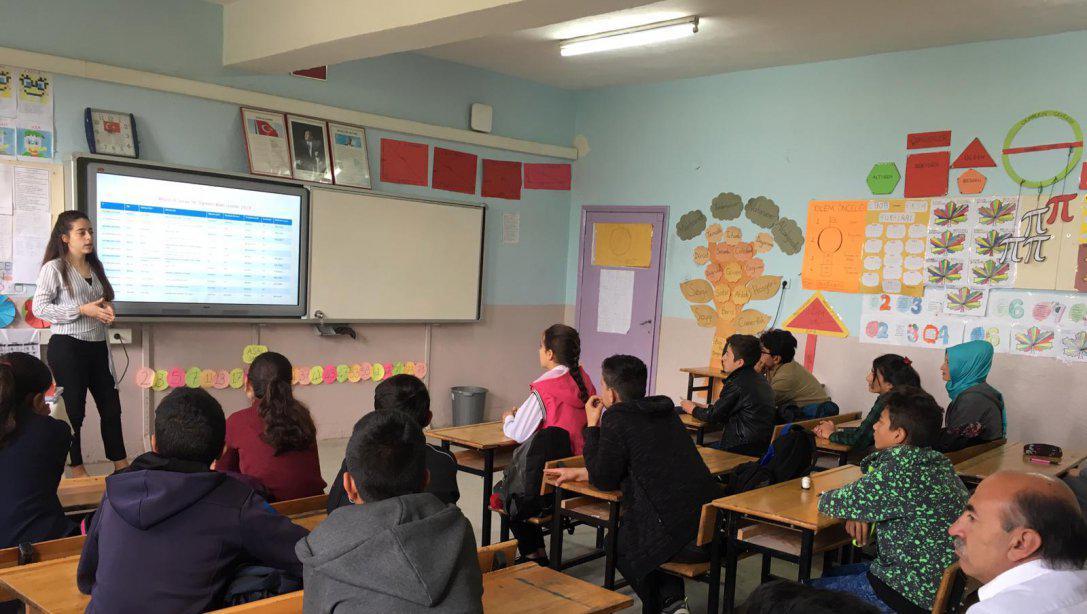 İlçemiz Rehber Öğretmenlerinden LGS Sınavına Girecek 8. Sınıf Öğrencilerine Bilgilendirme Sunumu Yapıldı