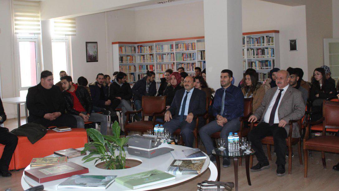 İlçe Milli Eğitim Müdürümüz Bolvadin Meslek Yüksek Okulunu Ziyaret Etti