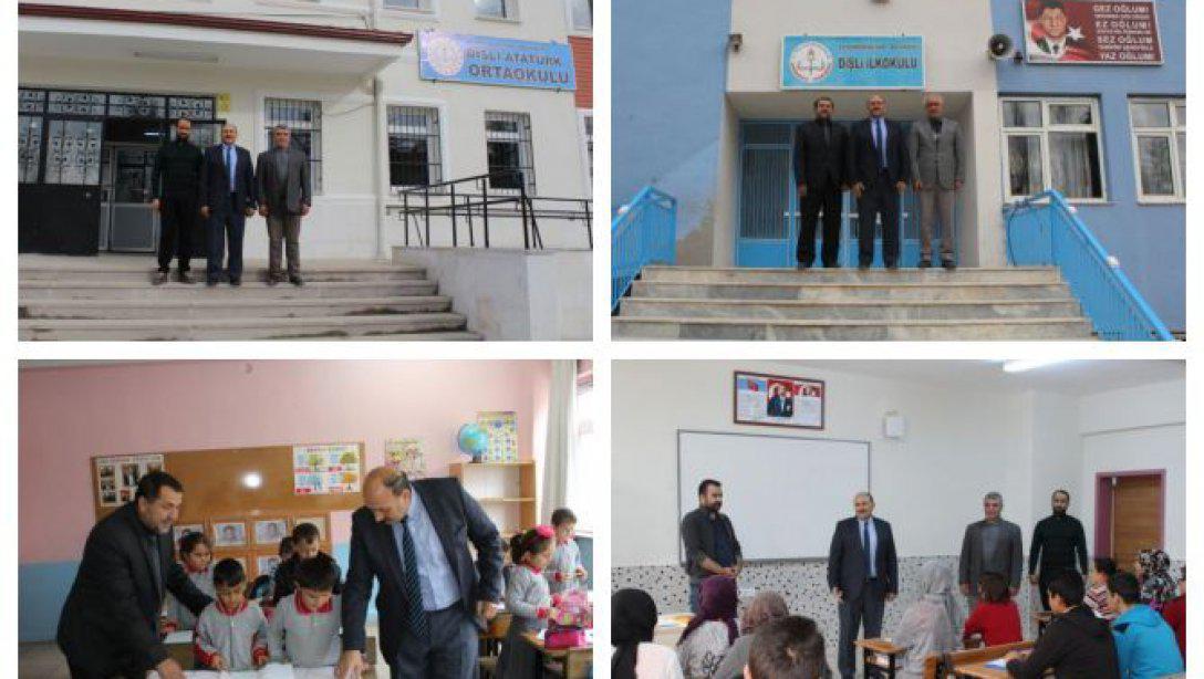 İlçe Milli Eğitim Müdürümüz Dişli'de Okullarımızı Ziyaret Etti